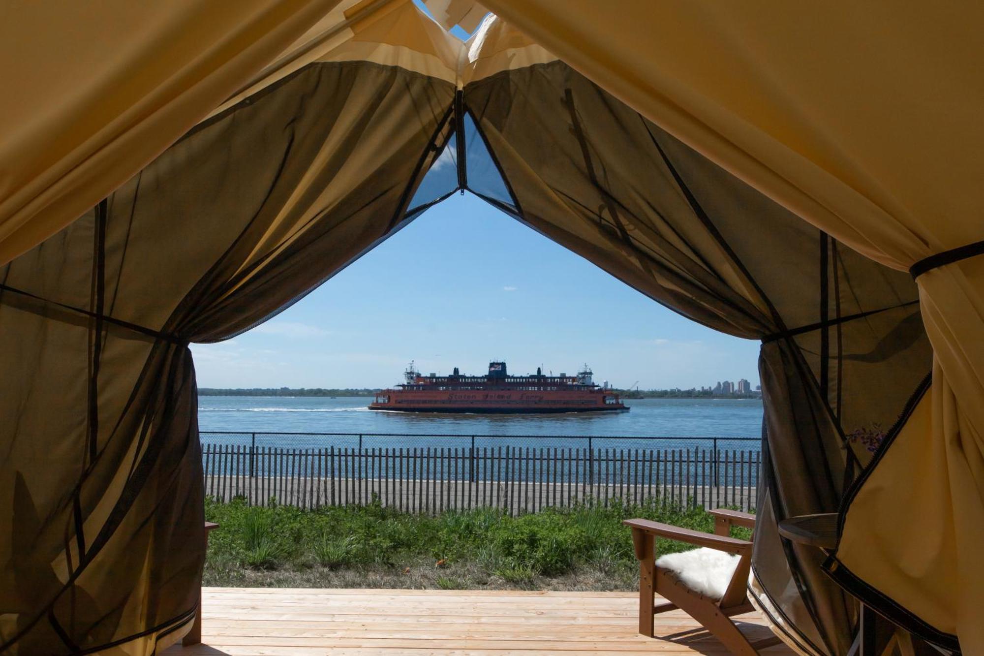 Collective Retreats Governors Island Camping